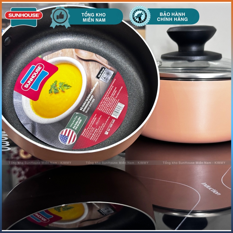 Chảo quánh chống dính SUNHOUSE BABY SHG14BB